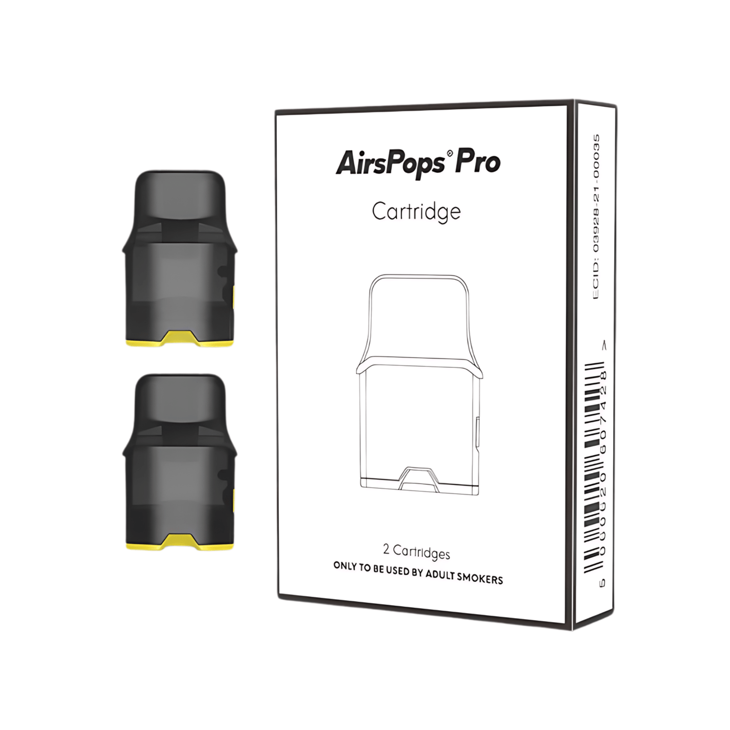 AIRSCREAM AirsPops Pro II 空倉與霧化芯 package