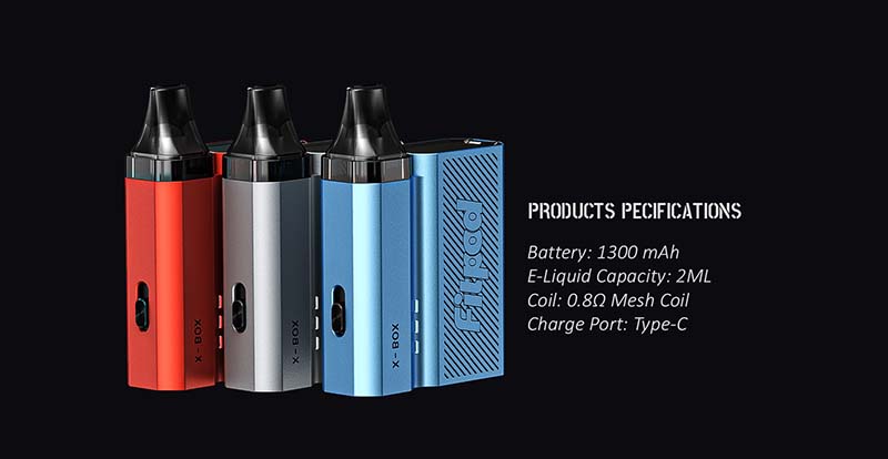 FITPOD X-BOX 小煙主機 specs