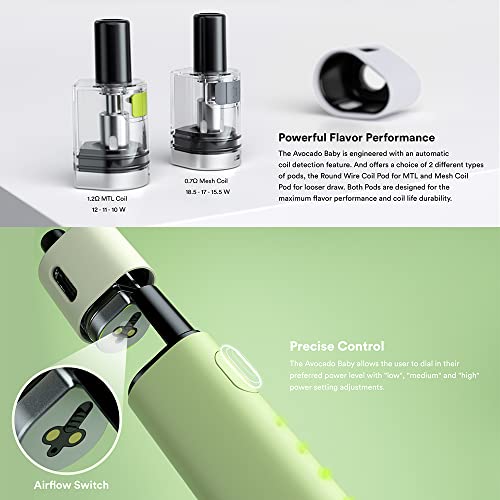 帕拉德VAPTIO Avocado Baby酷梨寶寶空倉煙彈 compatibility