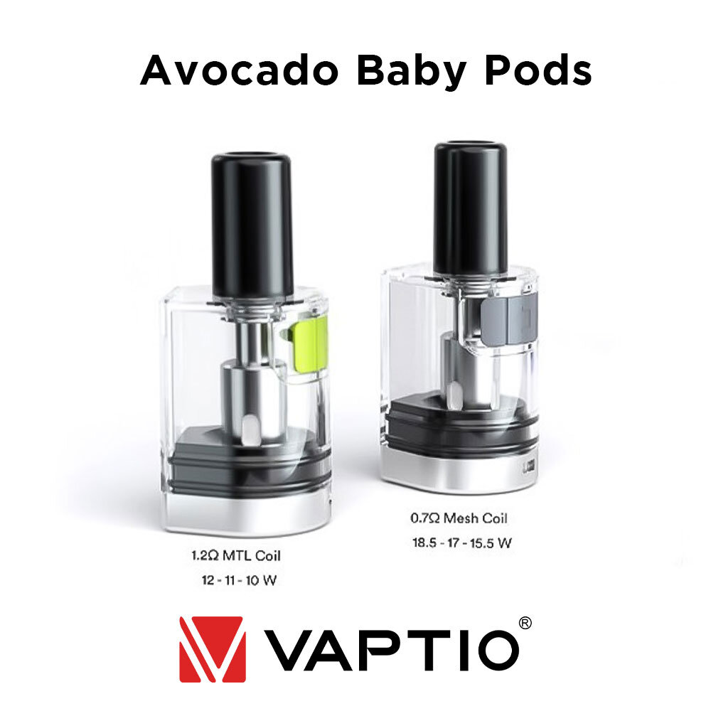 帕拉德VAPTIO Avocado Baby酷梨寶寶空倉煙彈 specs