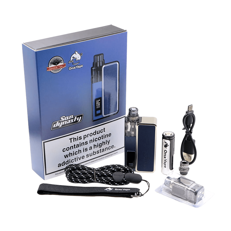 小海豚大小煙主機Orca Vape San Dynasty 30W package