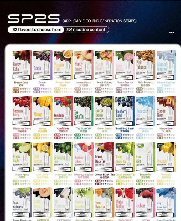 SP2S 煙彈（型號依包裝標示） specs